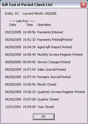 Add this GUI program to track & view critical periodic procedures are done.